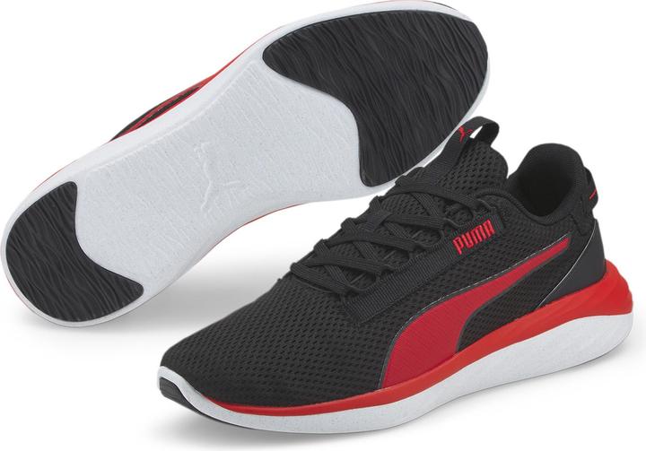 Puma Black, High Risk Red