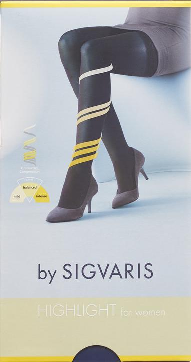 Produktbild Sigvaris Highlight Women A-D normal geschlossen black (M)