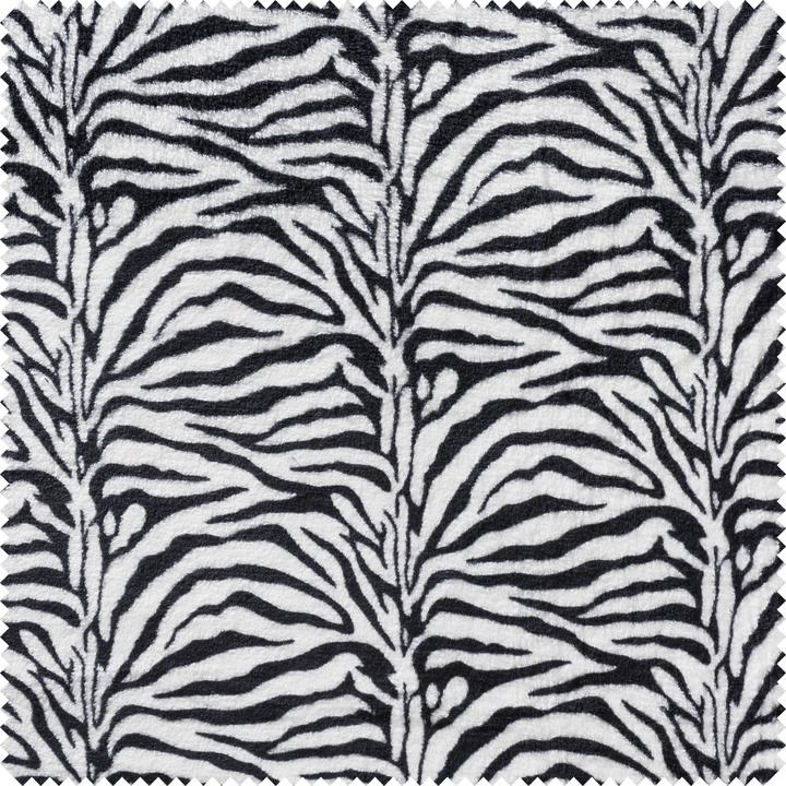 Actual product image VBS Fleece fabric "Animal fur zebra", 150 cm wide, by the metre