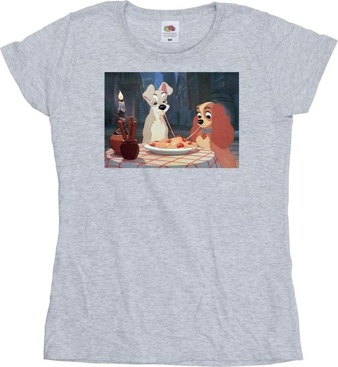 Disney Lady And The Tramp Spaghetti Photo TShirt (S)