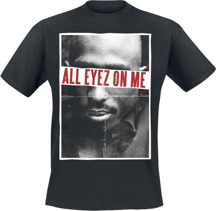 Tupac Shakur Adult All Eyez On Me TShirt aus Baumwolle
