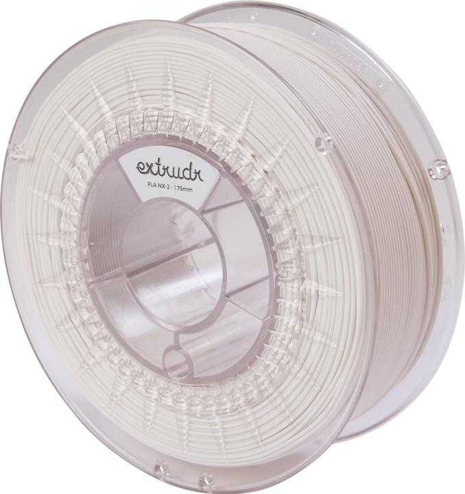 Immagine prodotto Extrudr PLA NX2 Bianco 1,75 mm 10,000 g (PLA, 1.75 mm, 10000 g, Bianco)