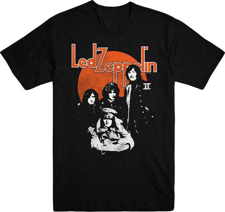 Led Zeppelin Orange Circle TShirt