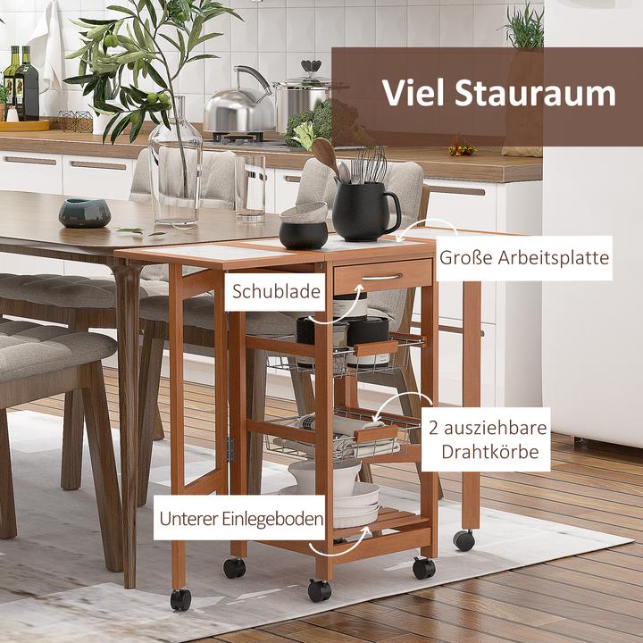 Immagine prodotto Homcom Carrello da cucina