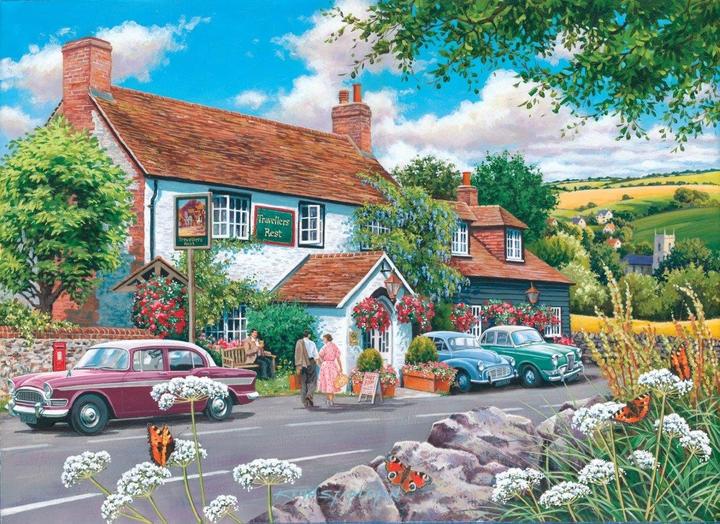 Produktbild The House of Puzzles Puzzle 500 pieces XXL Pieces - Travellers Rest (500 Teile)