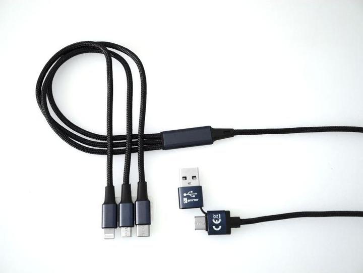 Actual product image Smrter USB C – USB C/Lightning/Micro USB (1.20 m, USB 2.0)