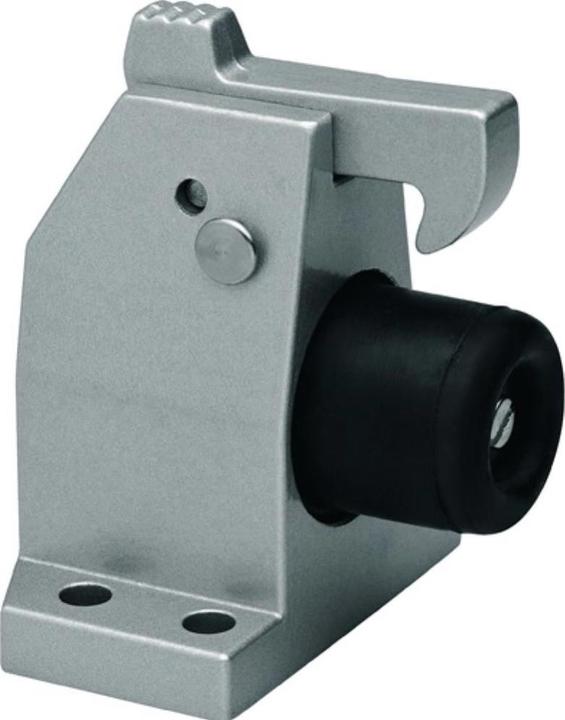 Deni Türfeststeller 3871 0000 22 Leichtmetall silber lackiert Bodenmontage (1 Stück)