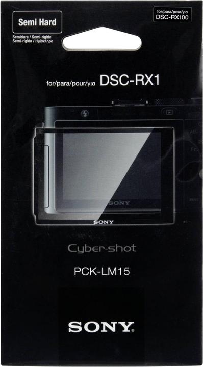 Produktbild Sony Pck-Lm15 (Displayschutz, RX1, Sony RX100, Sony Alpha A7II)