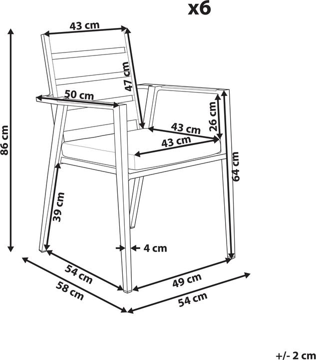 Actual product image Beliani Taviano