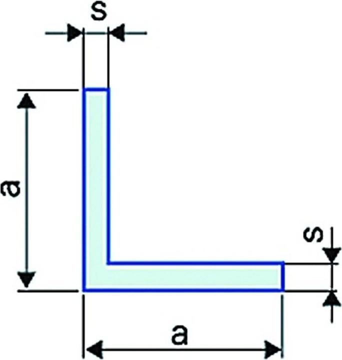 Actual product image Werkstarck Angle profiles