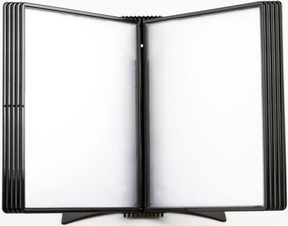 Immagine prodotto Tarifold Supporto da tavolo 434907 A4 10 pannelli Easy Load nero