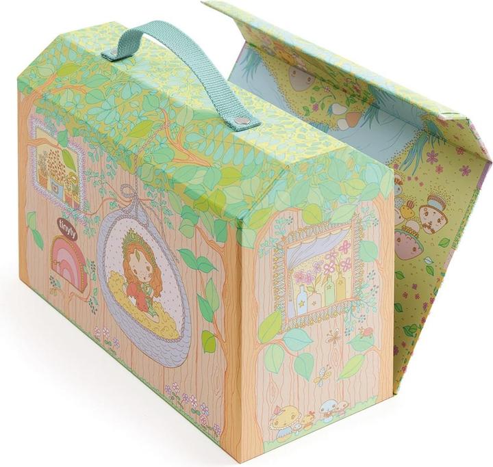 Actual product image Djeco Tinyly Sylvia & Fox Waldhaus