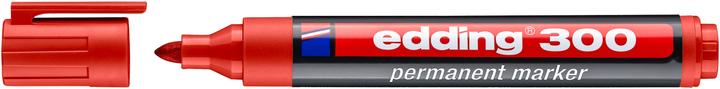 Actual product image Edding Permanent Marker 300 (Red, 3 mm, 1 x)
