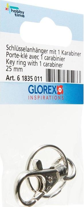 Actual product image hobbytime Keychain with carabiner