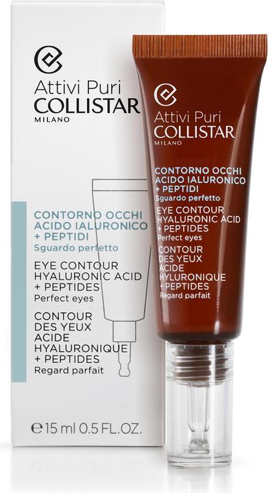 Immagine prodotto Collistar Contorno occhi Acido ialuronico + peptidi (Crema, 15 ml, Giorno + Notte)