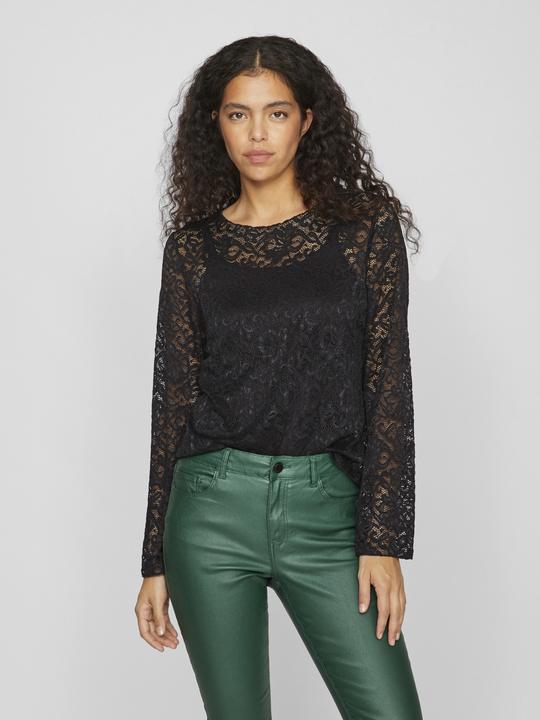 Image du produit Vila Haut en dentelle avec manches longues (XS)