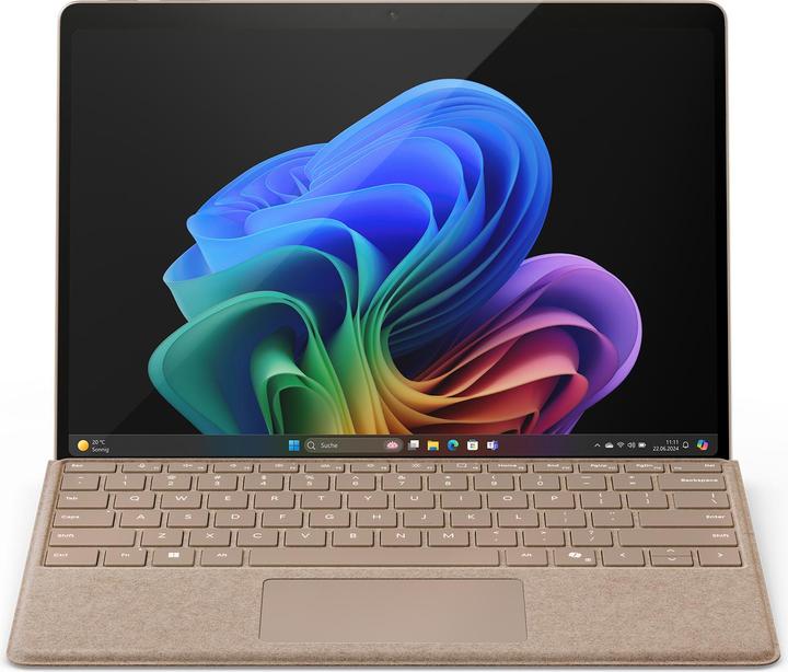 Produktbild Microsoft Surface Pro – Copilot+ PC (mit Netzteil) – 11. Edition (13", Snapdragon X Elite X1E-80-100, 16 GB, 1000 GB, Ohne Tastaturlayout)