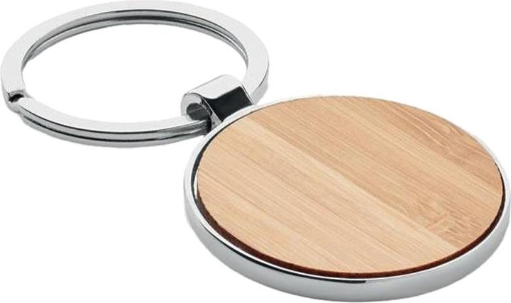 Produktbild MidOcean Ballarat Bambus Schlüsselanhänger Rund
