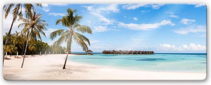 Produktbild Trenddeko Colombo - Wasserbungalows auf den Malediven (80 x 30 cm)
