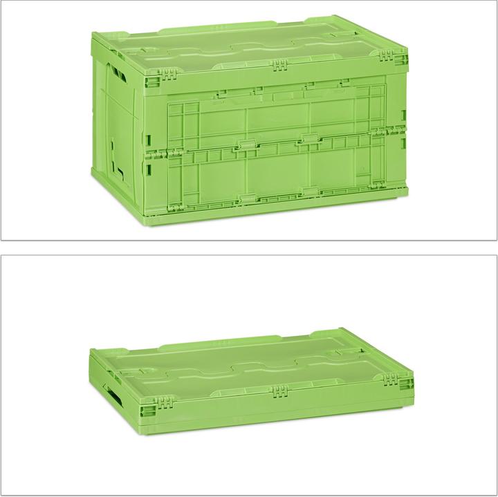 Produktbild Relaxdays Transportbox (58.5 x 39.5 x 32.5 cm, 75 l)
