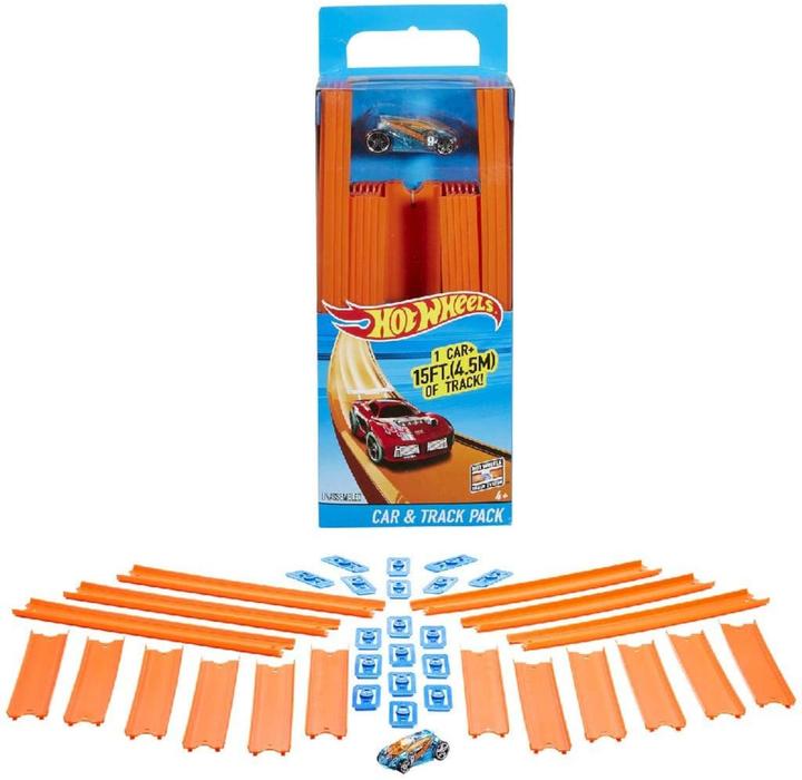 Actual product image Hot Wheels Track Builder Straight Race Track