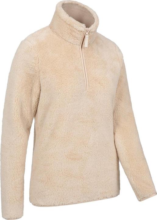 Image du produit Mountain Warehouse Teddy Fleece Quarter Zip Haut en laine polaire (38 D)