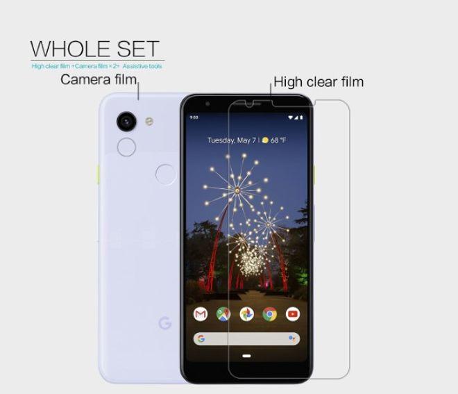 Actual product image Nillkin Super Clear Series Protective Film (1 Piece, Google Pixel 3a XL)