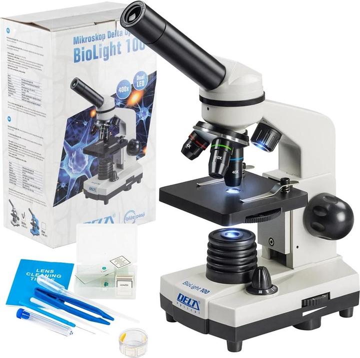 Actual product image Delta Optical DeltaOptical Microscope 100 white (400 x)
