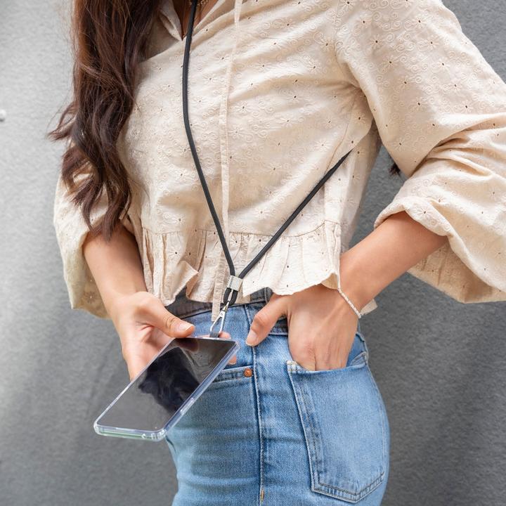 Actual product image 4smarts Universal mobile phone chain PhonoLace rose gold
