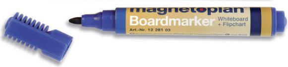 Image du produit Magnetoplan Marqueurs pour tableaux et paperboards (Bleu, 3 mm, 4 x)