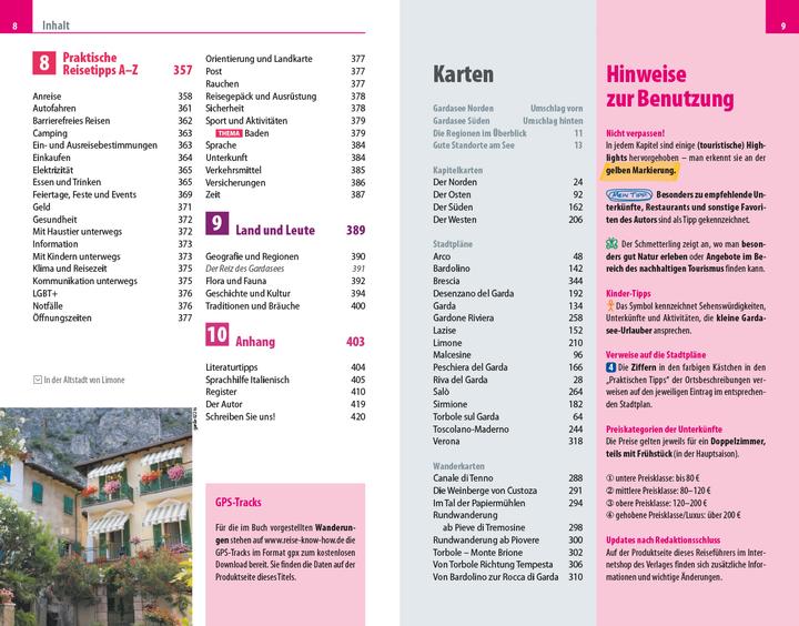 Produktbild Reiseführer Gardasee mit Verona und Brescia - Mit vielen Wandertipps - (Deutsch, Thilo Scheu, 2023)