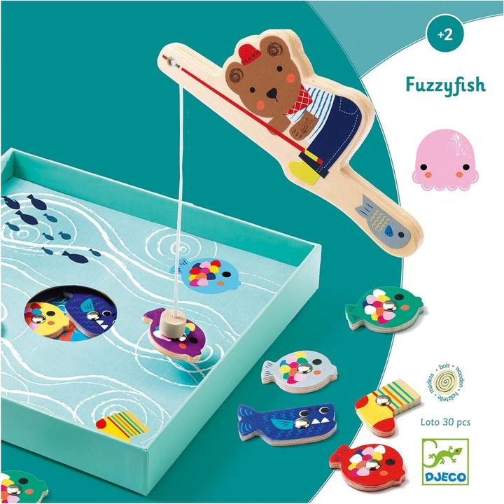 Immagine prodotto Djeco Gioco magnetico Fuzzyfish (Inglese)