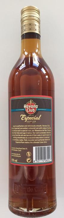 Actual product image Havana Club Añejo Especial (1 x 70 cl)