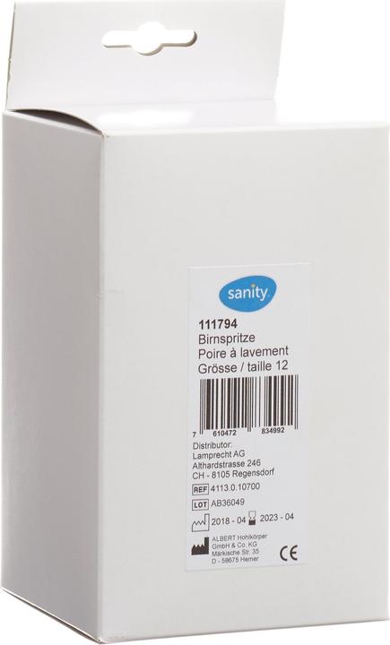 Sanity Birnspritze (483 ml, Intimdusche)