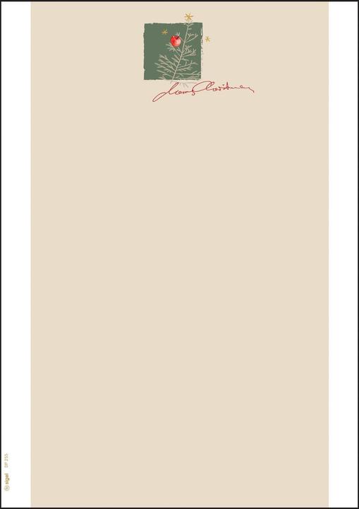 Immagine prodotto Sigel DP256 Carta da lettere natalizia, 90 g/m², A4, 100 fogli, certificato FSC (100 pz.)