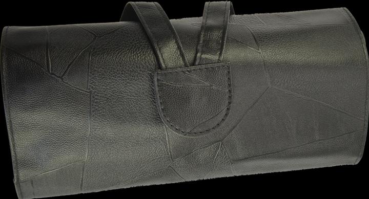 Actual product image Brush bag, imitation leather, empty Dimensions: 51.5 x 25 cm