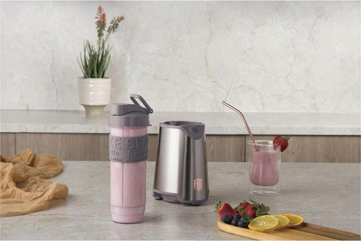Produktbild BerlingerHaus Design Standmixer inkl. Sportflasche 570ml, 300 W, taupe (300 W)