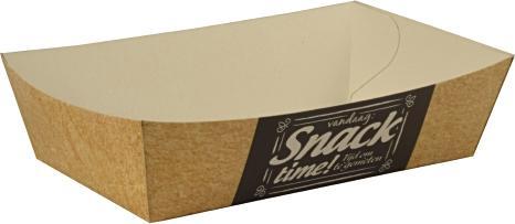 Actual product image Papstar French fries trays "pure" "Good Food "ittel (50 x)