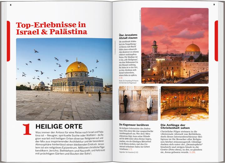 Produktbild Reiseführer Israel & Palästina (Deutsch, Jenny Walker, 2023)