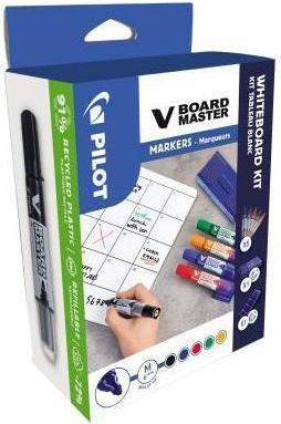 Produktbild Pilot Whiteboard-Marker BG V-Board 12-teilig (Mehrfarbig, 2.30 mm, 5 x)