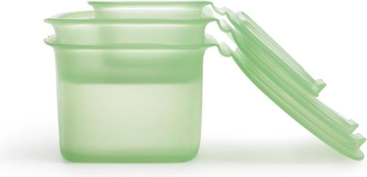 Actual product image Lékué Set of reusable silicone containers (1 l)