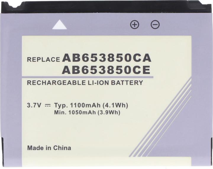 Actual product image Samsung Akku SGH-i900, -i900 Omnia, AB6538