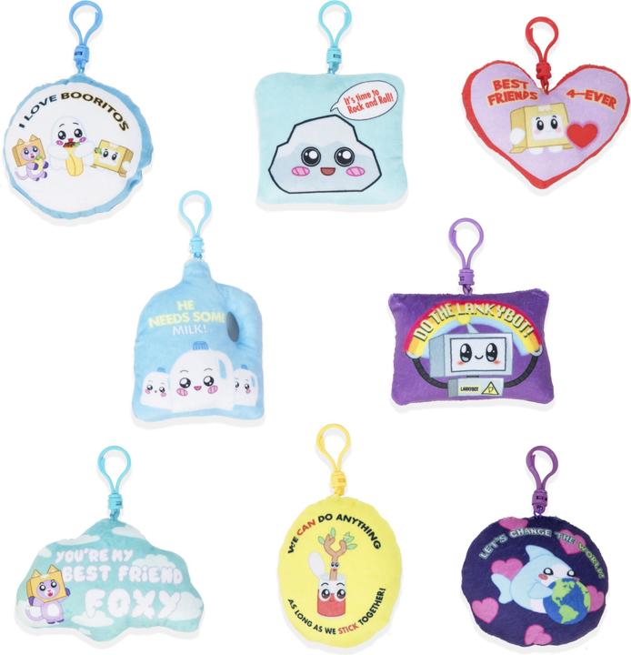 Actual product image Lankybox MYSTERY CLIP ON PLUSH ASS CDU (20132)