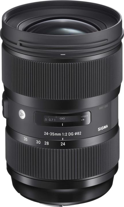 Image du produit Sigma 24-35mm f/2.0 DG HSM ART, Canon EF (Canon EF, Canon EF-S, Plein format)