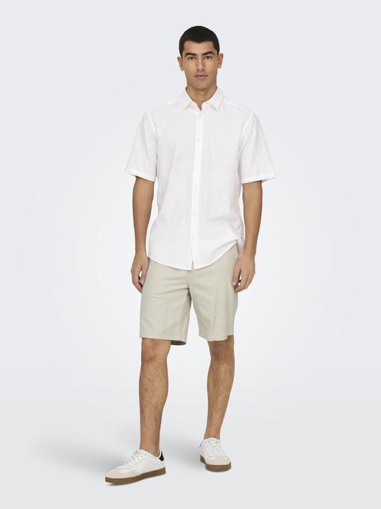 Produktbild Only & Sons Onsmark 0011 Cotton Linen Shorts Noos (M)