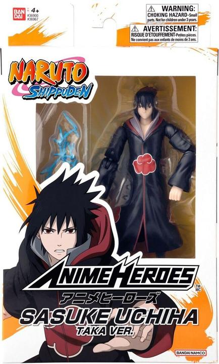 Produktbild Bandai ANIME HERO. NARUTO Sasuke Uchiha Taka Ver. Figur 17cm