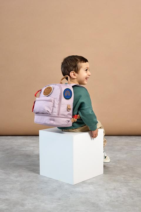 Actual product image Lässig Little Gang kindergarten rucksack lilac