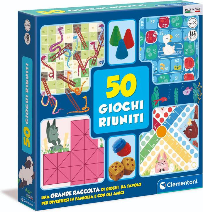 Immagine prodotto Clementoni 50 Giochi Riuniti