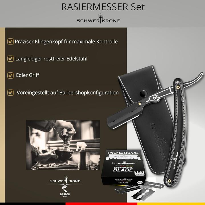 Image du produit Schwertkrone Ensemble de rasoirs