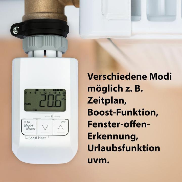 Immagine prodotto Hermex Termostato del radiatore Regolatore di riscaldamento Termostato ambiente Regolatore di temperatura